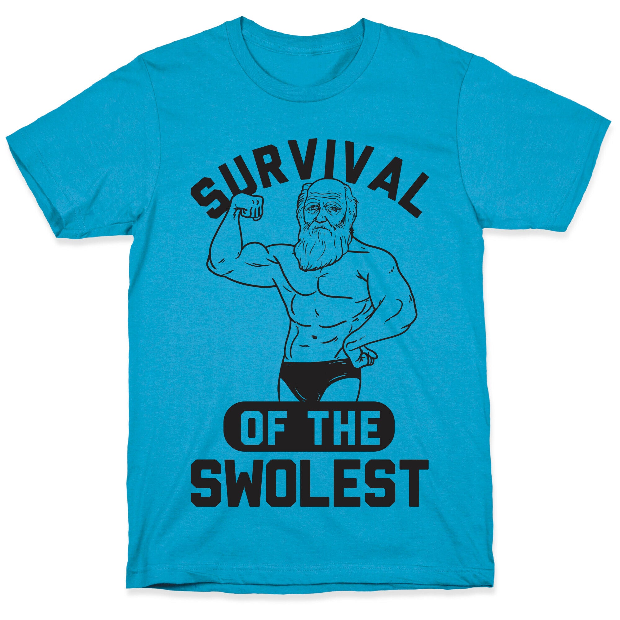 Survival Of The Swolest Unisex Triblend Tee